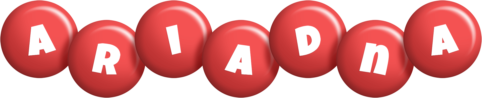 Ariadna candy-red logo