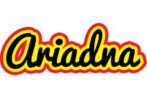 Ariadna flaming logo