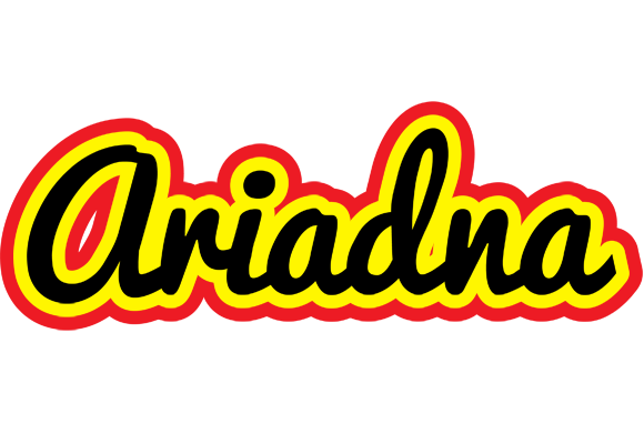 Ariadna flaming logo