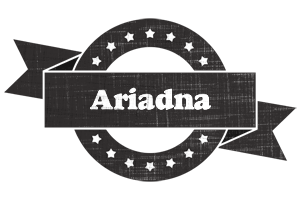 Ariadna grunge logo