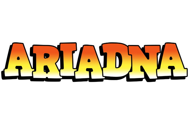 Ariadna sunset logo