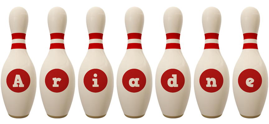 Ariadne bowling-pin logo