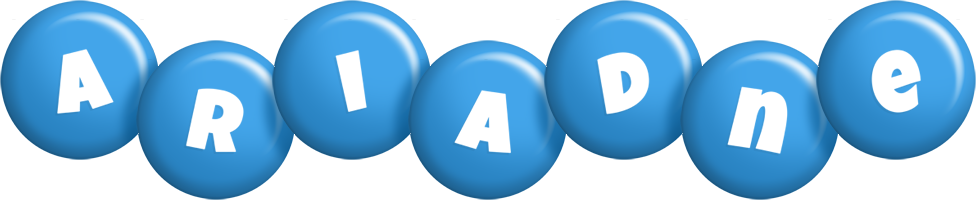 Ariadne candy-blue logo