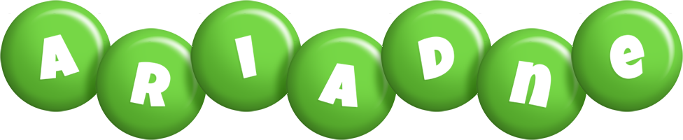 Ariadne candy-green logo