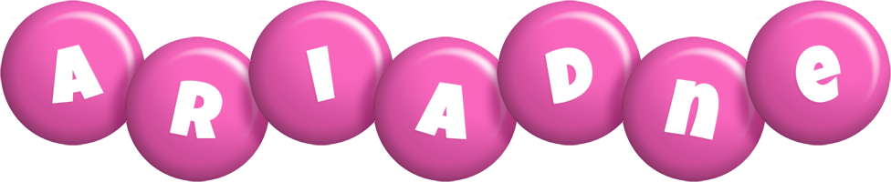 Ariadne candy-pink logo