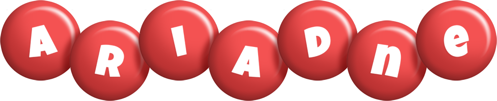 Ariadne candy-red logo