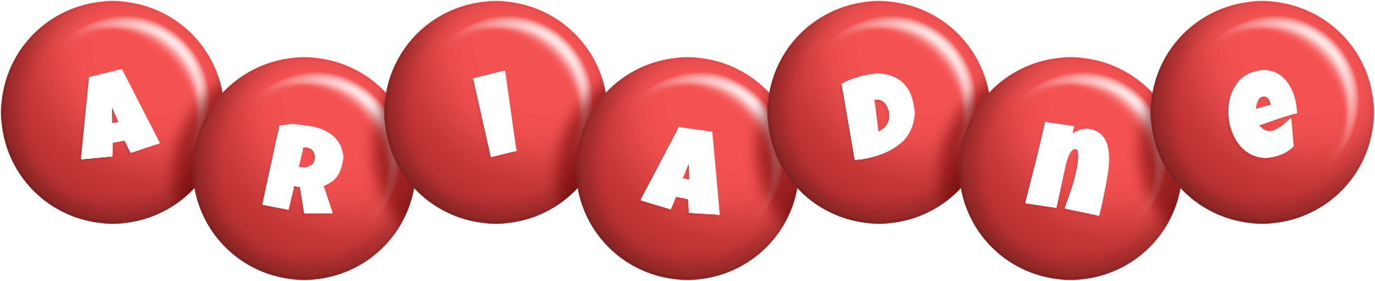 Ariadne candy-red logo