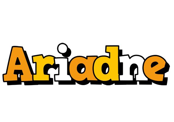Ariadne cartoon logo