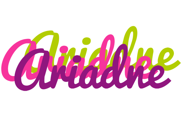 Ariadne flowers logo