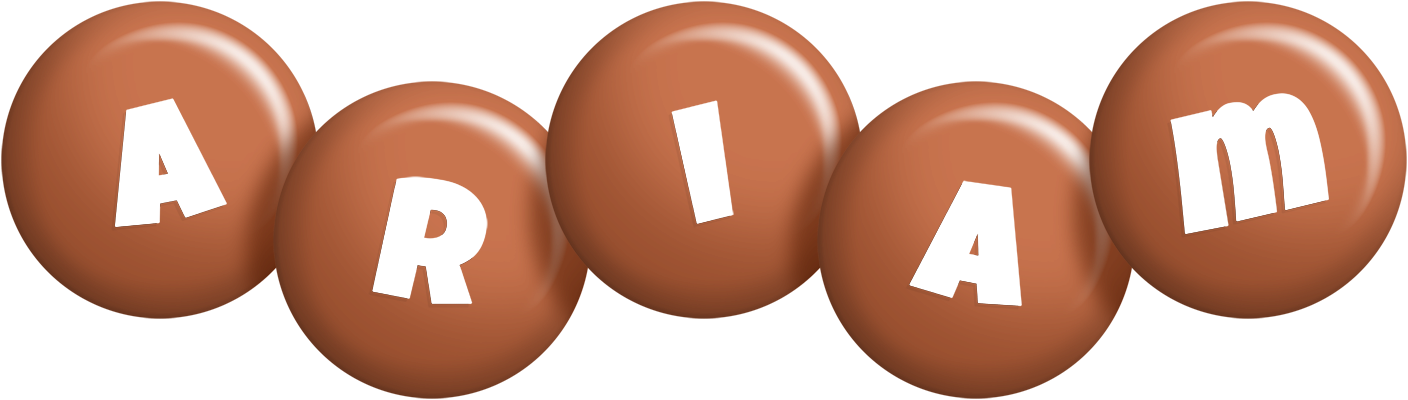 Ariam candy-brown logo
