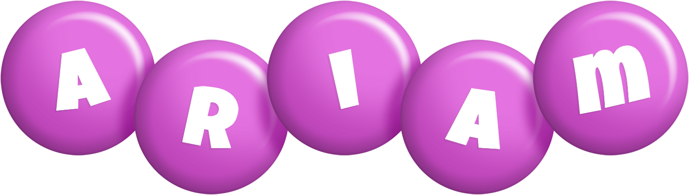 Ariam candy-purple logo