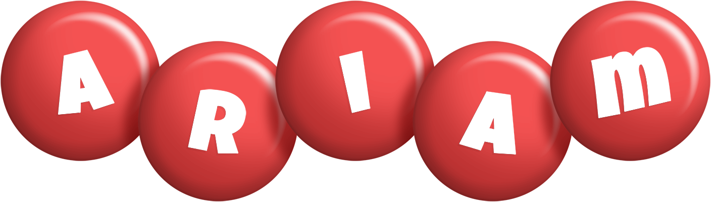 Ariam candy-red logo