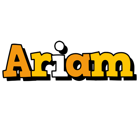 Ariam cartoon logo