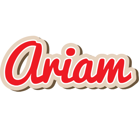 Ariam chocolate logo