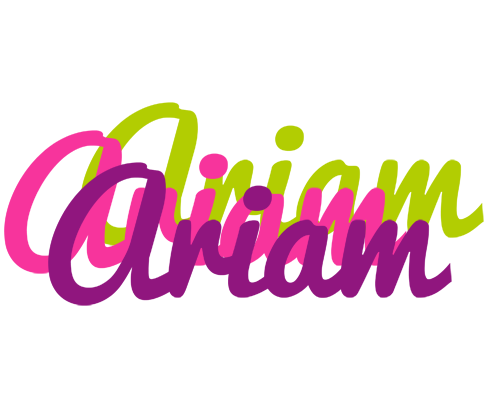 Ariam flowers logo