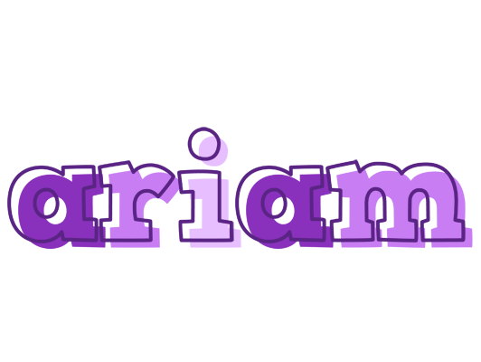 Ariam sensual logo