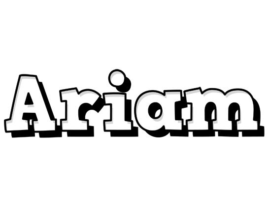 Ariam snowing logo