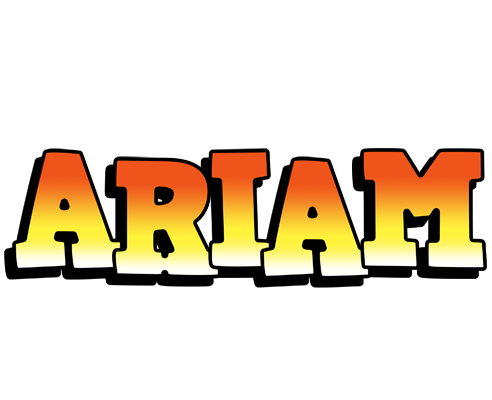 Ariam sunset logo