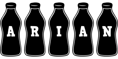 Arian bottle logo