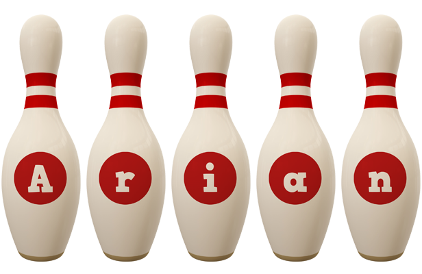 Arian bowling-pin logo