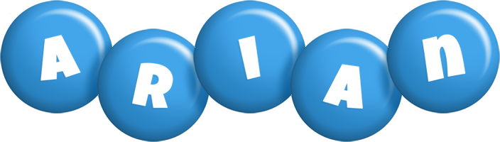 Arian candy-blue logo