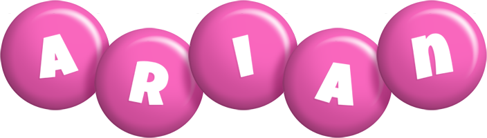 Arian candy-pink logo