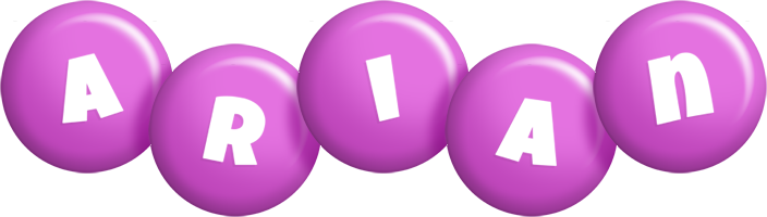 Arian candy-purple logo