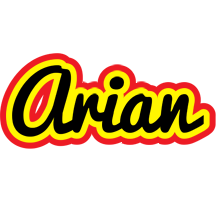 Arian flaming logo