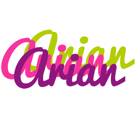Arian flowers logo