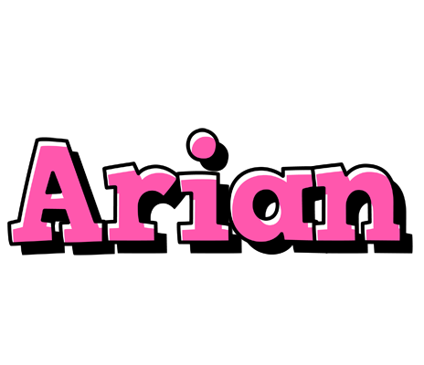 Arian girlish logo