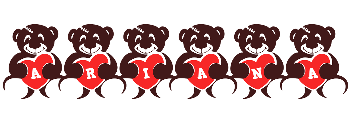 Ariana bear logo