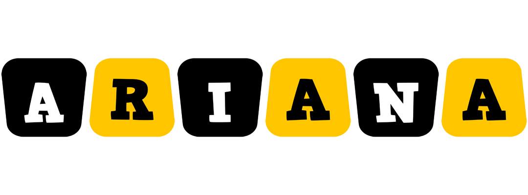 Ariana boots logo