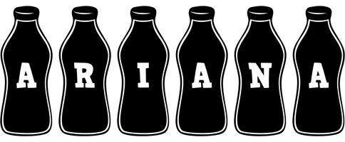 Ariana bottle logo