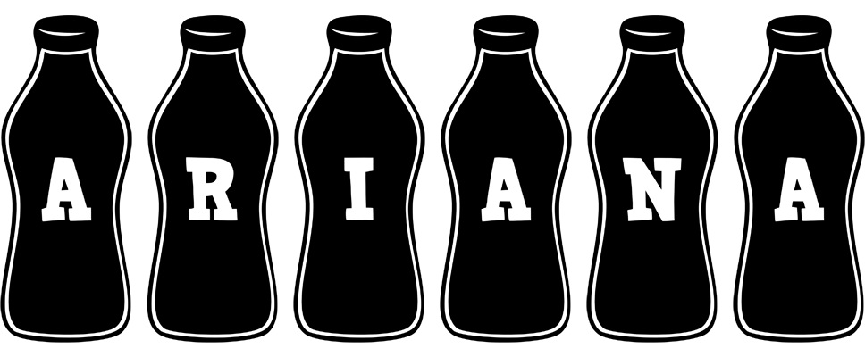 Ariana bottle logo