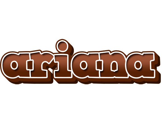 Ariana brownie logo