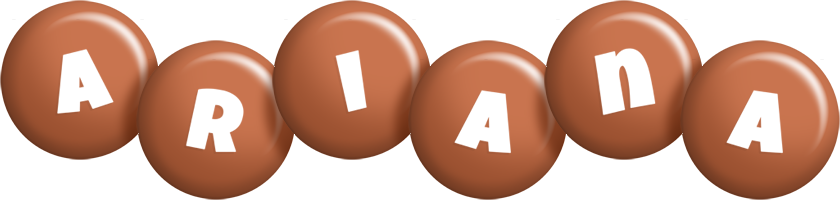 Ariana candy-brown logo