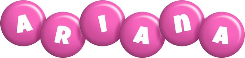 Ariana candy-pink logo