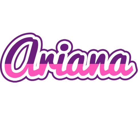 Ariana cheerful logo
