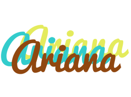 Ariana cupcake logo