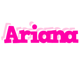 Ariana dancing logo