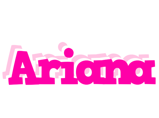 Ariana dancing logo