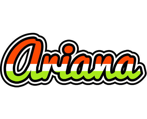 Ariana exotic logo