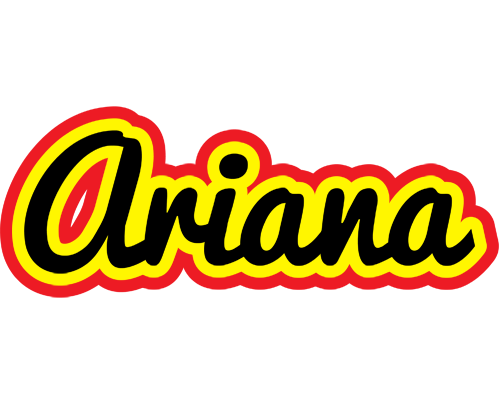 Ariana flaming logo