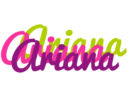 Ariana flowers logo