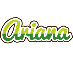 Ariana golfing logo