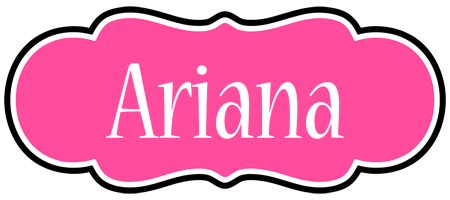 Ariana invitation logo