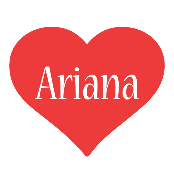 Ariana love logo