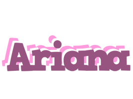 Ariana relaxing logo