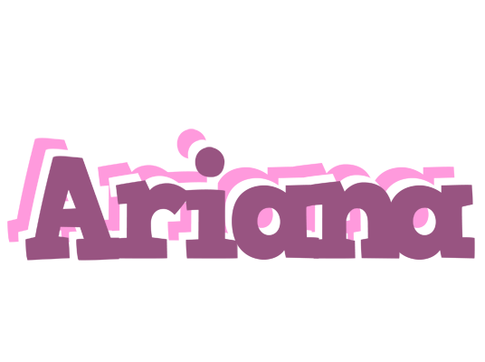 Ariana relaxing logo