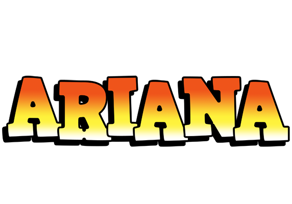 Ariana sunset logo